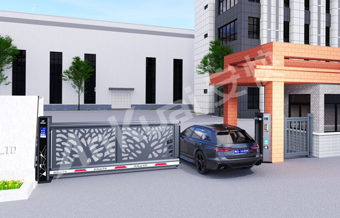 “ 安快 ” 柵欄款懸開門應用